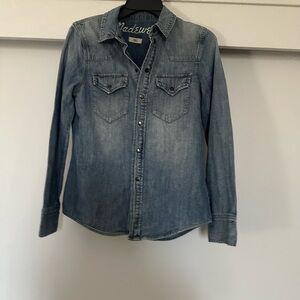 Madewell Light Blue Denim Shirt